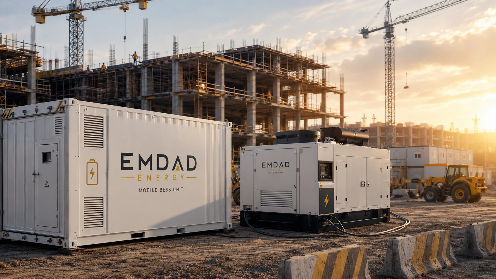 Construction-site mobile energy concept